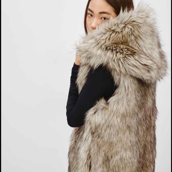 Aritzia Jackets & Blazers - Aritzia Talula Faux fur vest